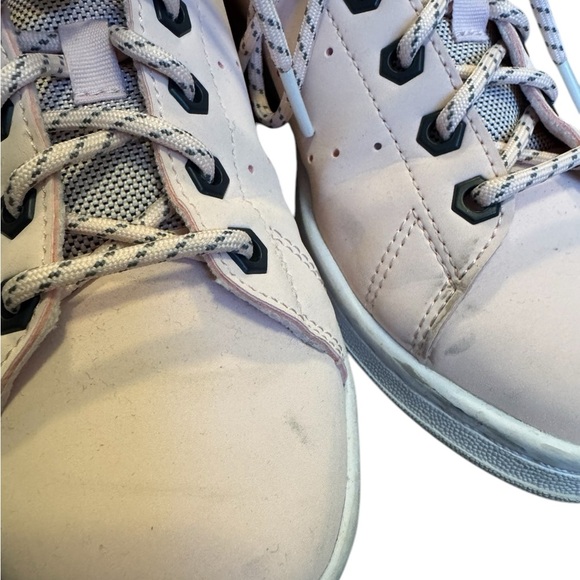 Adidas Aditec Women's leather low top Pink Sneakers sz6 - Picture 3 of 9